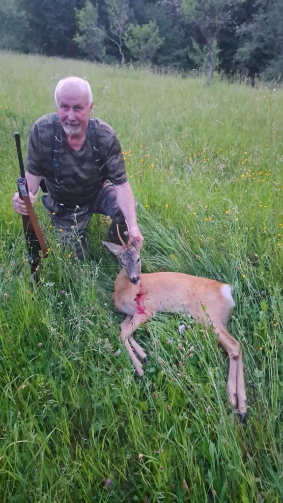 Rececho de corzo en Rumanía